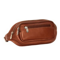 Multi Zip Oval Waist Bag